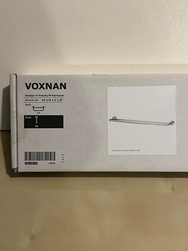 Voxnan handdoekrek, Ophalen, Zo goed als nieuw