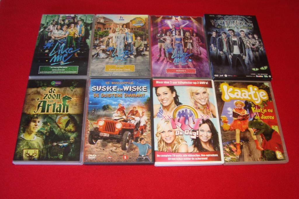 14 kinder dvd's, Ophalen of Verzenden, Overige genres