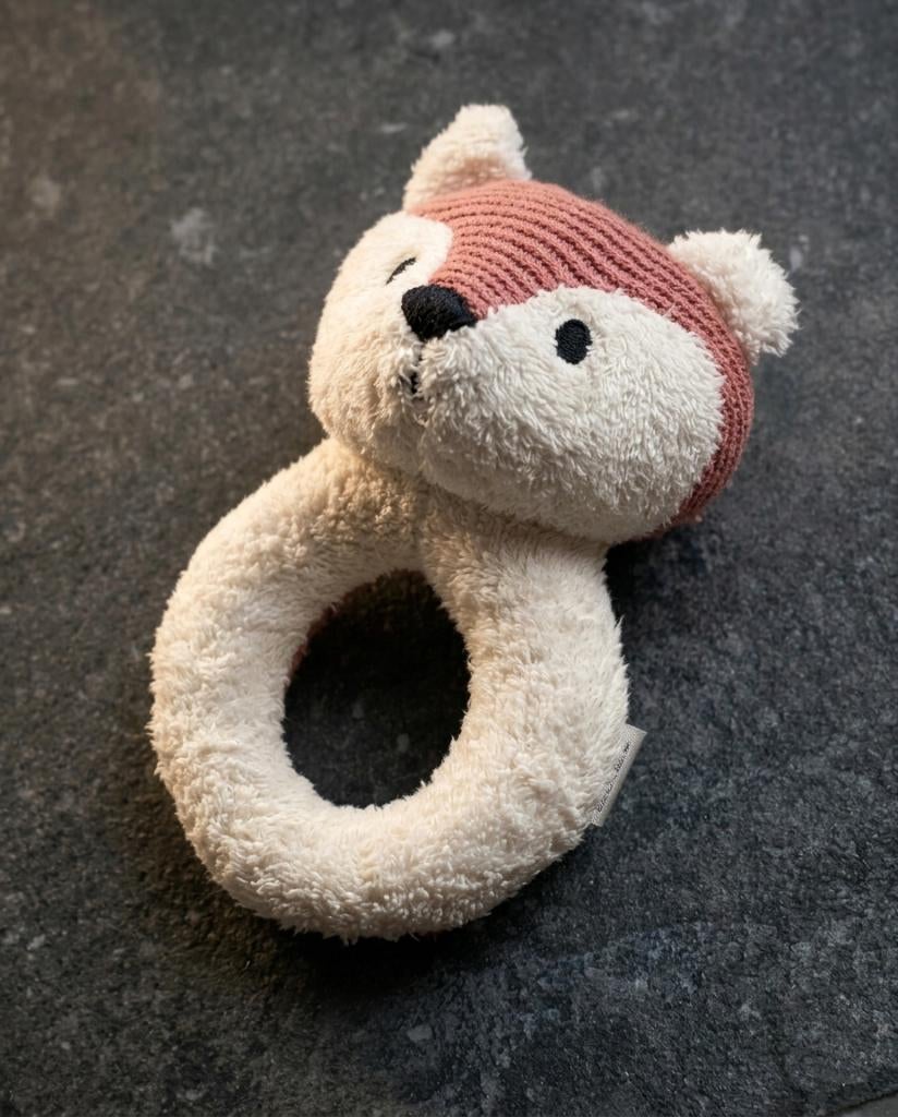 Baby speelgoed rammelaar vos Hema, Kinderen en Baby's, Ophalen of Verzenden, Nieuw, Rammelaar, Met geluid