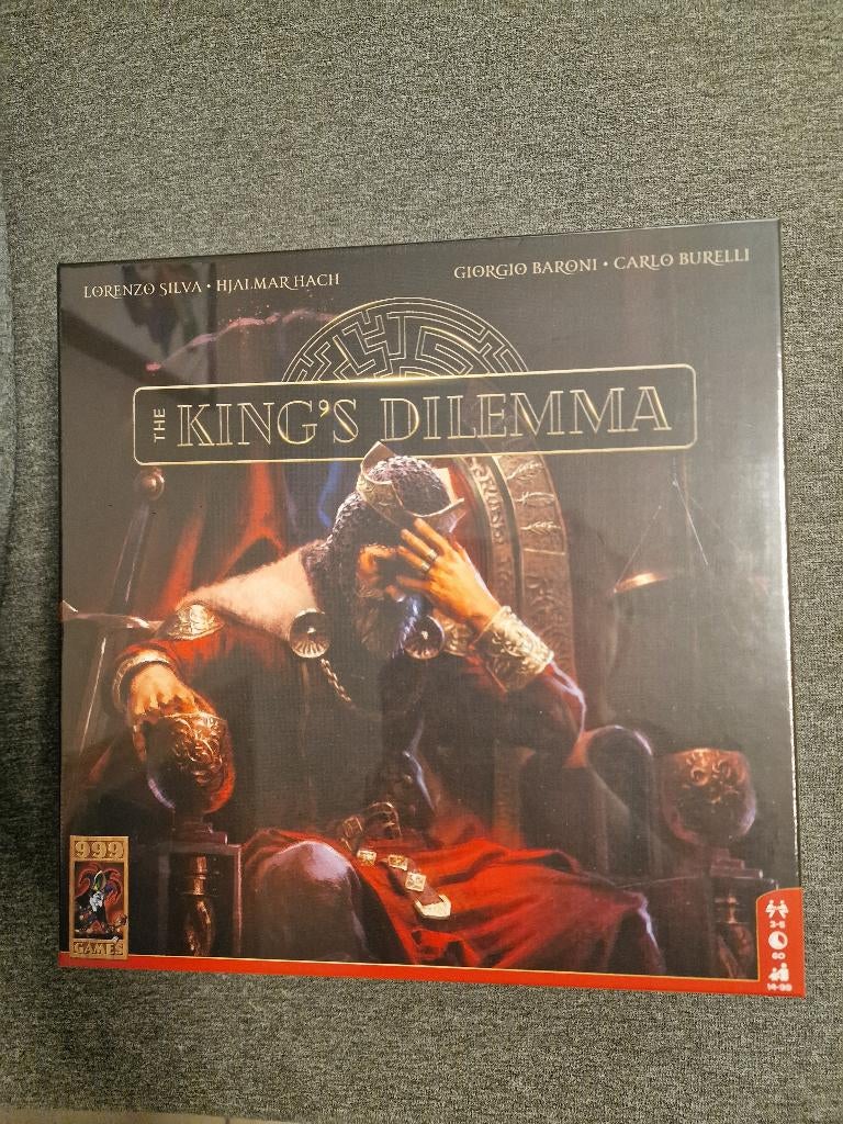 Spel King's Dilemma, Hobby en Vrije tijd, Gezelschapsspellen | Bordspellen, Vijf spelers of meer, Ophalen of Verzenden, Nieuw