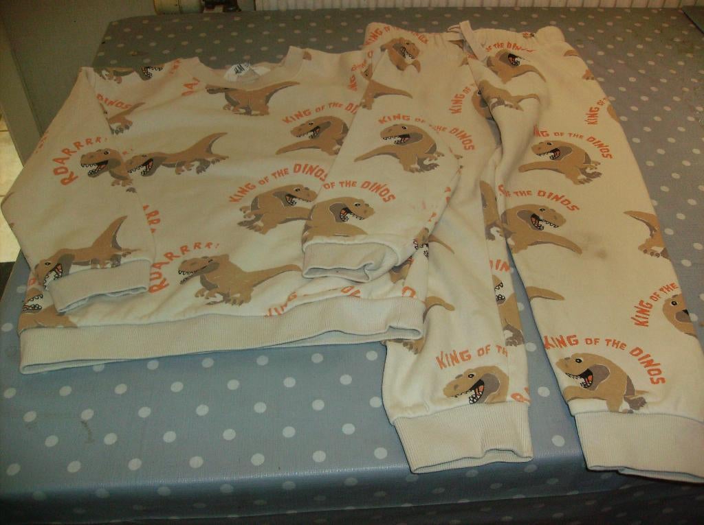 7kinder jogging    dinos 116, Verzamelen, Verrassingseieren, Ophalen, Zo goed als nieuw