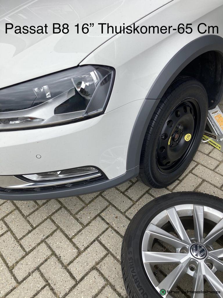 Reservewiel Thuiskomer 16 inch VW Golf 7/8 AUDI A3 SEAT Leon, Auto-onderdelen, Gebruikt, -, -, Banden en Velgen