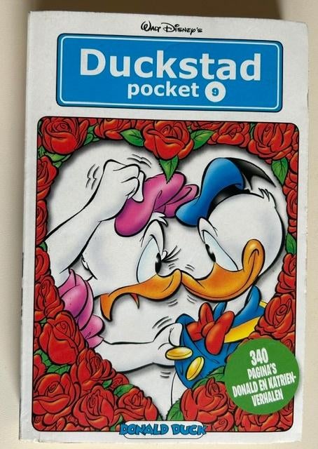DONALD DUCK DUCKSTAD POCKET 9 DISNEY, Ophalen of Verzenden, Zo goed als nieuw, Walt Disney, Eén stripboek