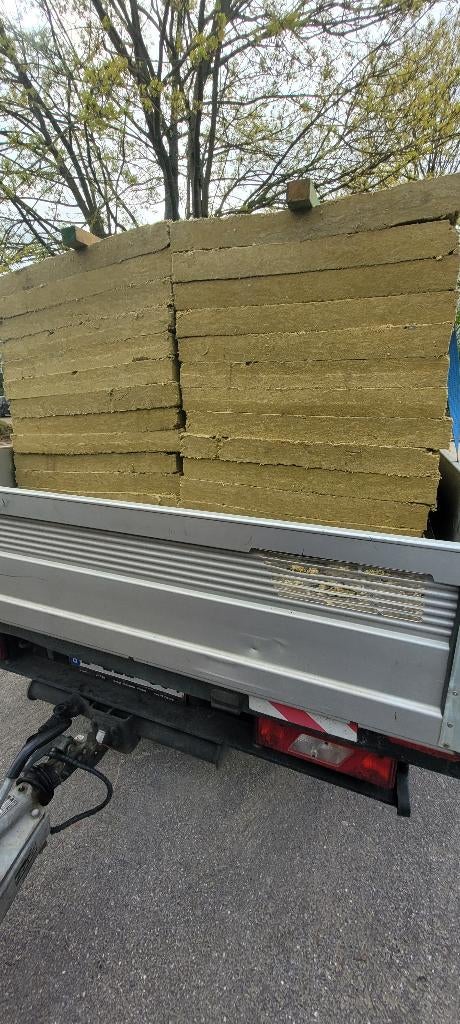 Laine minérale Rockwool épaisseur 10 cm, 15 m² ou plus, Isolation de toiture, 8 à 12 cm, Enlèvement