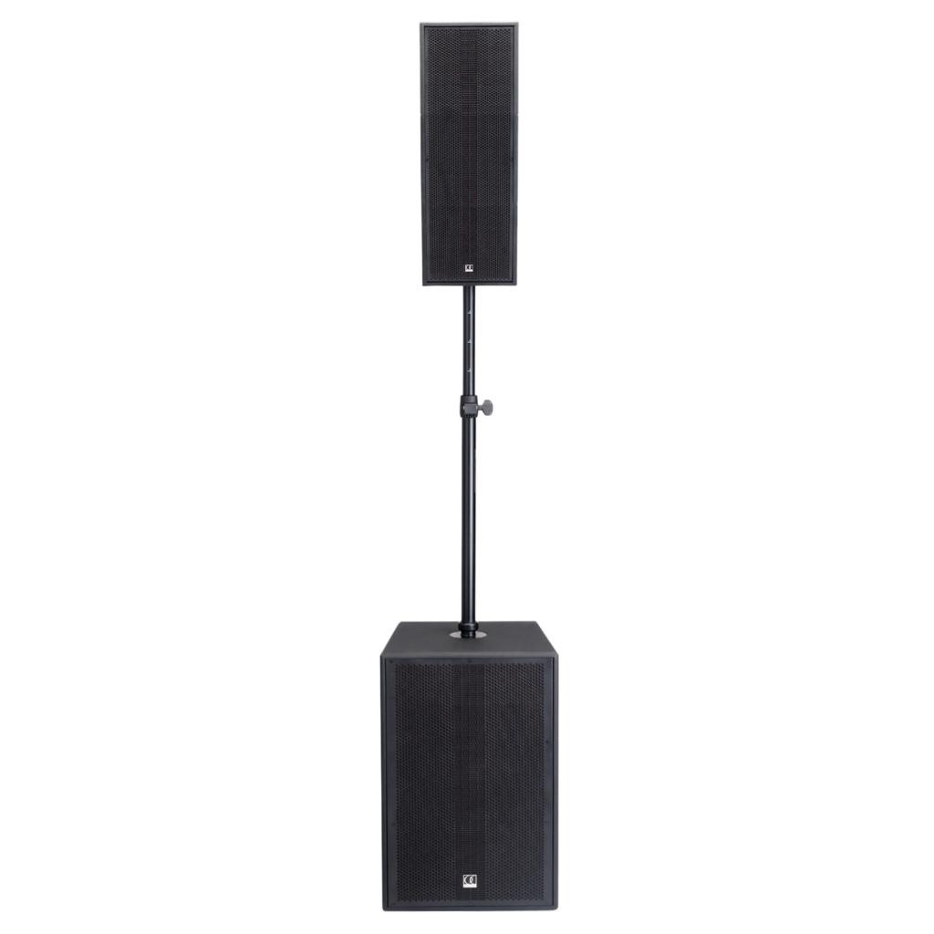 Audiophony MOJOcurve XL speakerset, Subwoofer, Zo goed als nieuw, 120 watt of meer, Ophalen