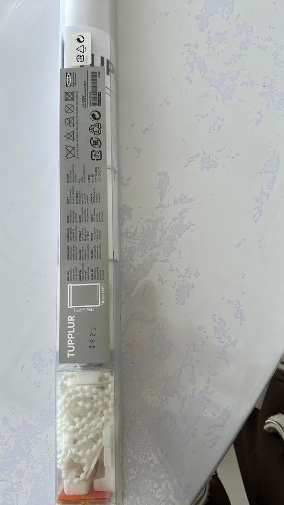 TUPPLER  nieuw verduisterd rolgordijn IKEA, Huis en Inrichting, Ophalen of Verzenden, Wit