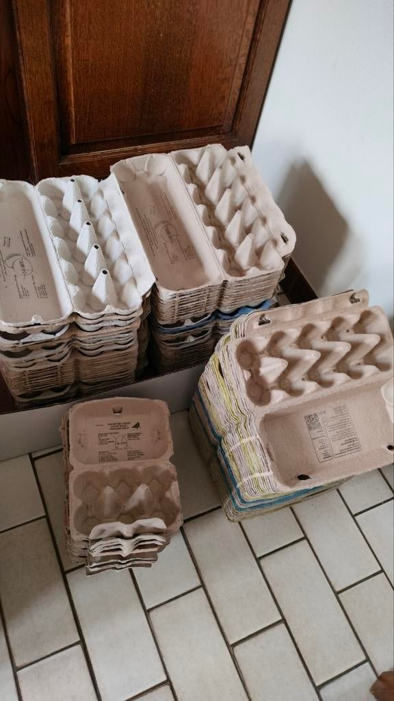 Eierdozen 95 stuks, Ophalen