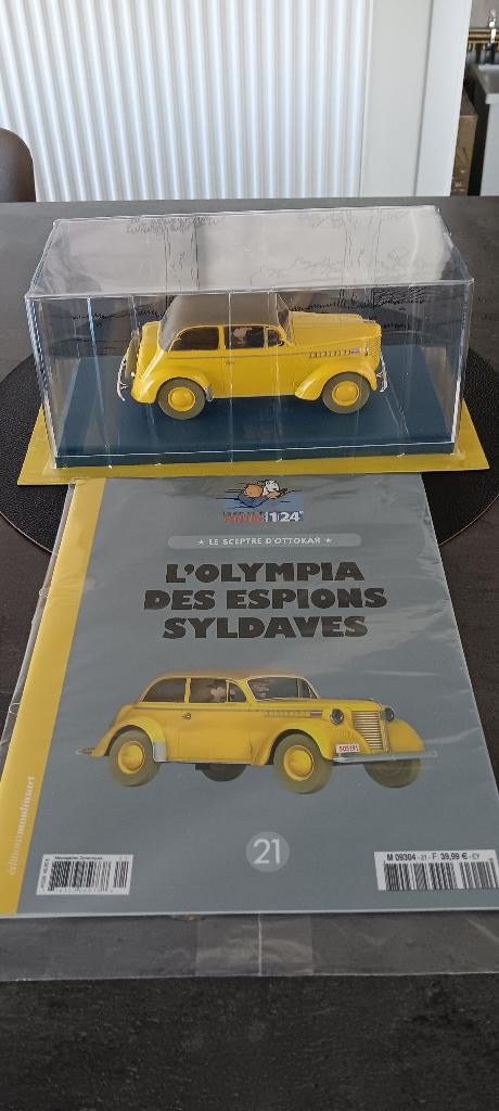 La voiture Tintin : le sceptre d'Ottokar, Enlèvement ou Envoi, Tintin, Neuf, Statue ou Figurine