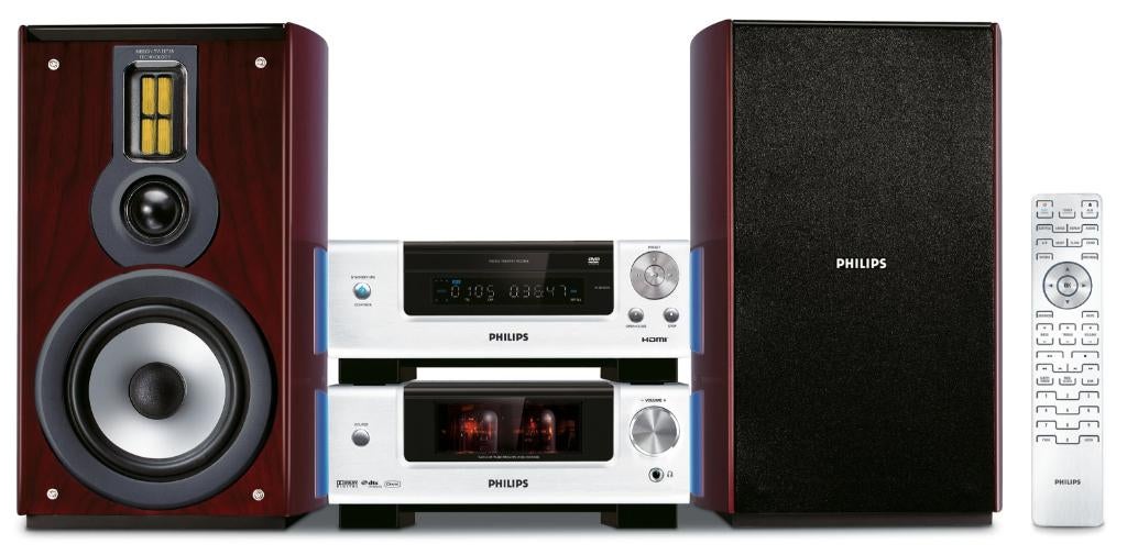 Philips Premium Hi-Fi DVD Micro Theatre MCD90812, Neuf, Philips, Haut-parleurs, Enlèvement