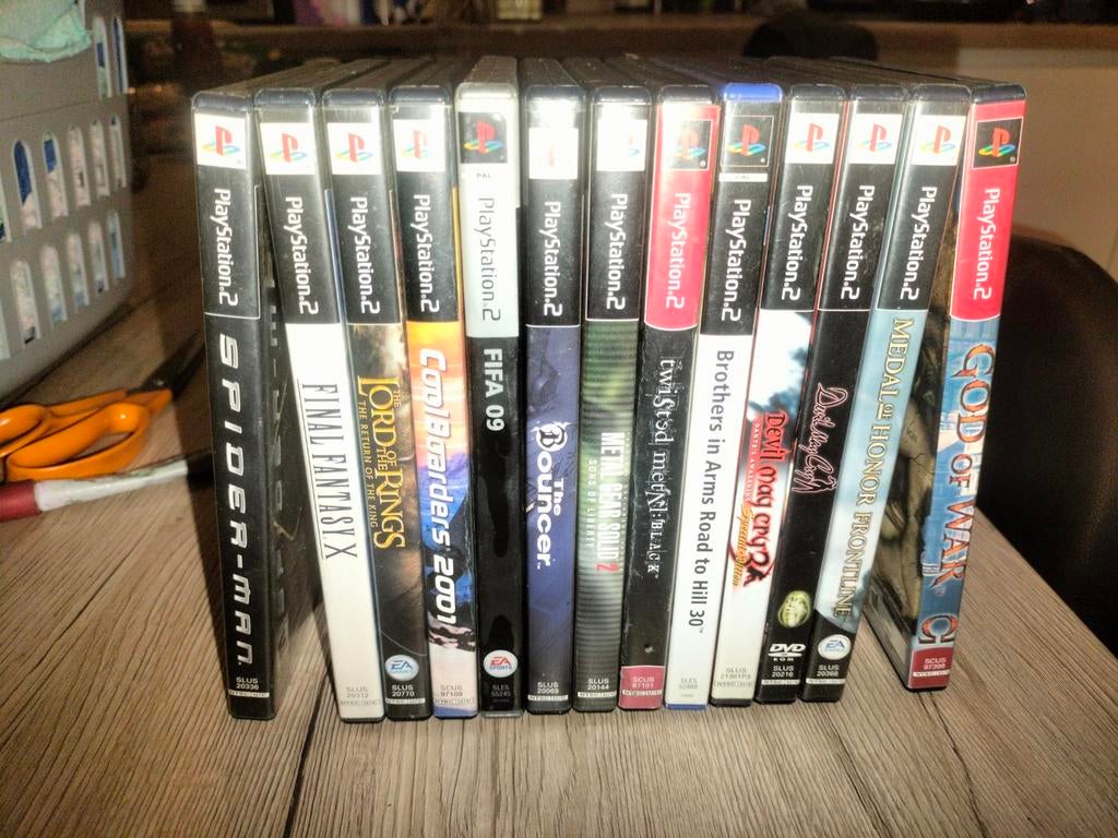 Playstation 2 games, Ophalen