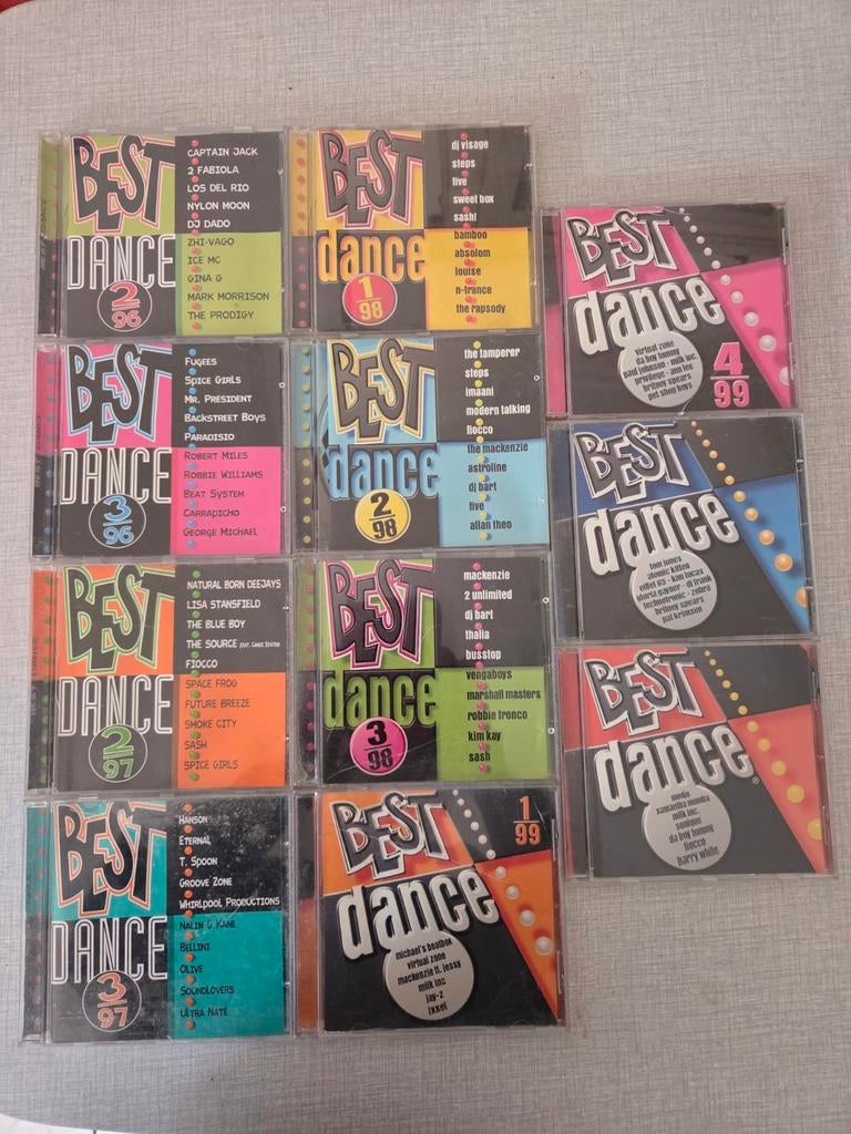 11 x Best Dance, Ophalen of Verzenden