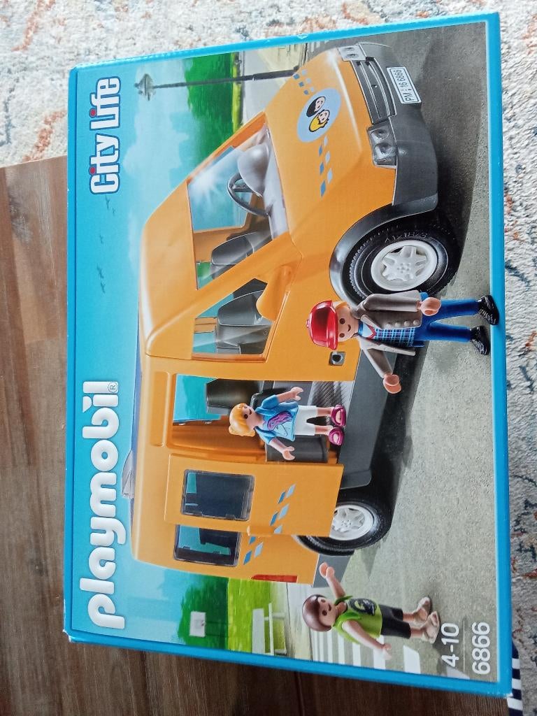 Playmobil schoolbus, Ophalen, Gebruikt, Complete set