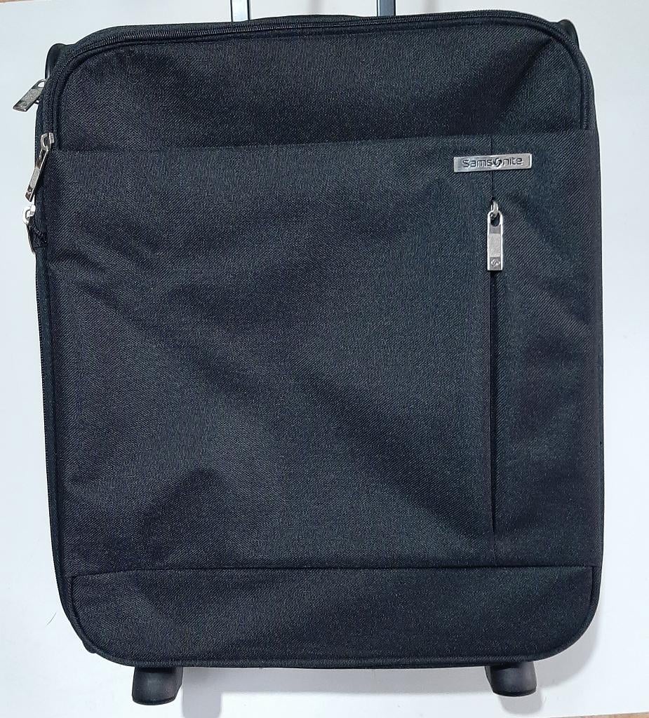 Samsonite Trolley S-Cape Upright 50/18, zwart, Handtassen en Accessoires, Koffers, Overige materialen, Nieuw, Minder dan 50 cm