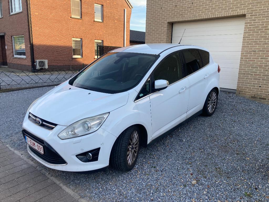 Ford C-Max 2012 – rijdend – versnellingsbak defect, Auto's, Voorwielaandrijving, Wit, Particulier, Cruise Control