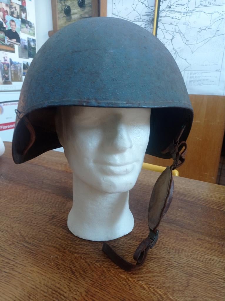 Casque US Mk2 USN WW2 Normandie, Enlèvement ou Envoi