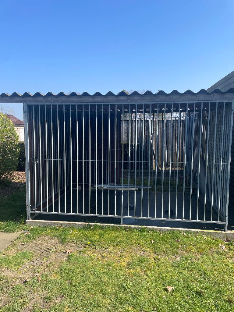 Hondenkennel, Dieren en Toebehoren, Hondenhokken, Ophalen, Zo goed als nieuw, Hondenkennel
