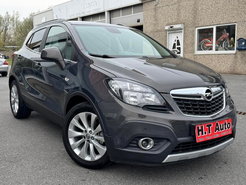 Opel mokka 1.6i ess/euro6b/airco/gps/cuir/camera!, Euro 6, Entreprise, Boîte manuelle, Entretenue par le concessionnaire