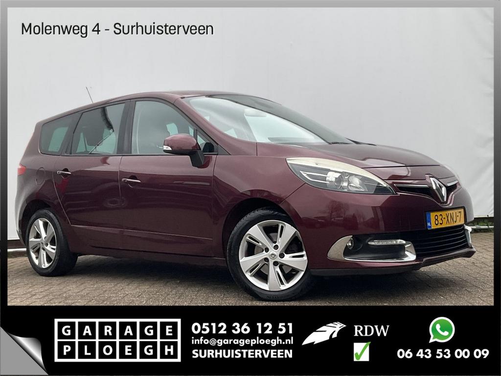 Renault Grand Scenic 1.4 TCe Expression NAVI Cruise Airco Bl, Auto's, Renault, Monovolume, Bedrijf, Handgeschakeld, Onderhoudsboekje