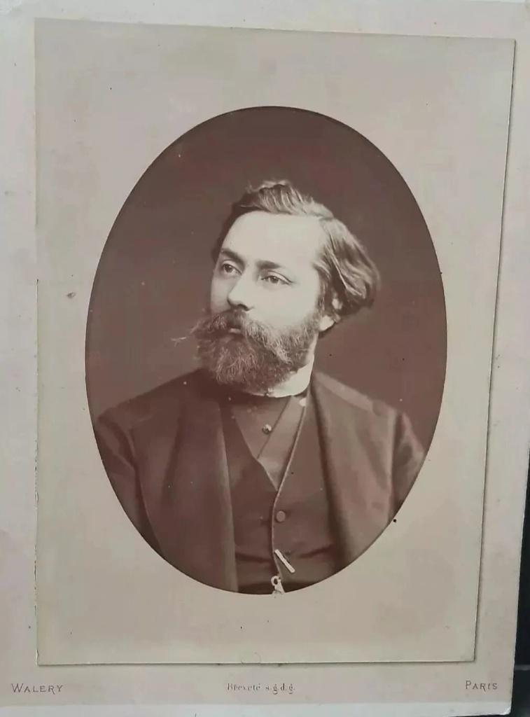Léopold Hugo+Neveu de Victor Hugo+Walery+Tirage unique, Antiquités & Art, Enlèvement ou Envoi