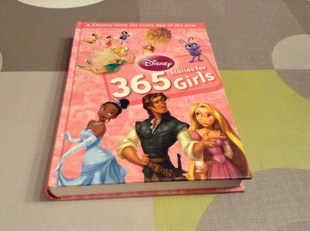 Disney 365 Stories pour filles (2012) (anglais), Livres, Livres pour enfants | 4 ans et plus, Comme neuf, Contes (de fées), 4 ans