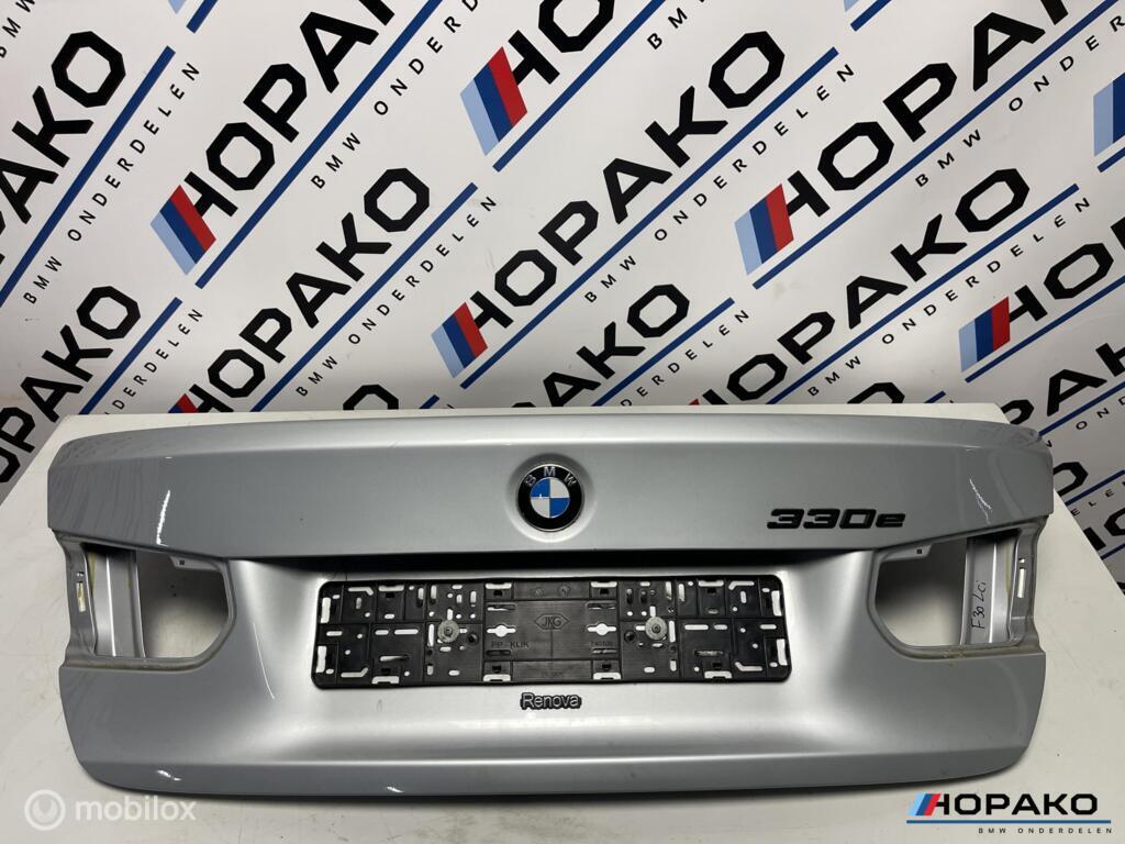Kofferklep BMW 3 serie F30 sedan | Glaciersilver A83, Auto-onderdelen, Gebruikt, Achterklep, Einsteinlaan 5 rijswijk, Bmw