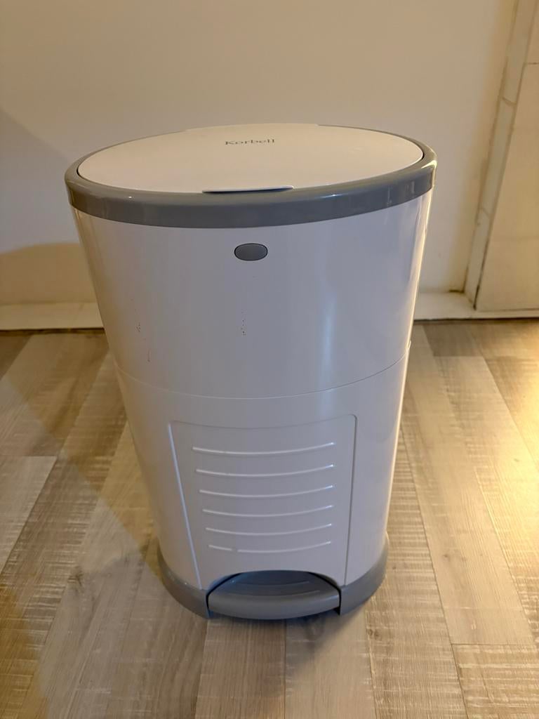 Korbell luieremmer, Ophalen, Zo goed als nieuw