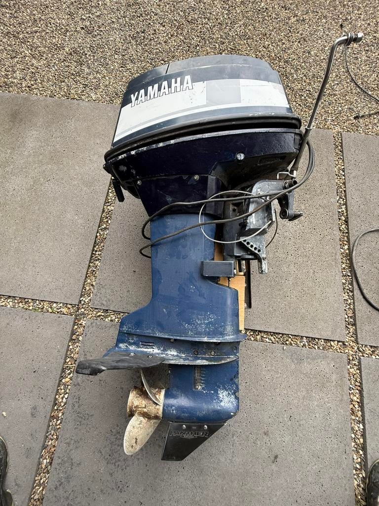 Yamaha 40 pk twee takt kortstaart met schakelkast, Watersport en Boten, Buiten- en Binnenboordmotoren, Ophalen, 30 pk of meer