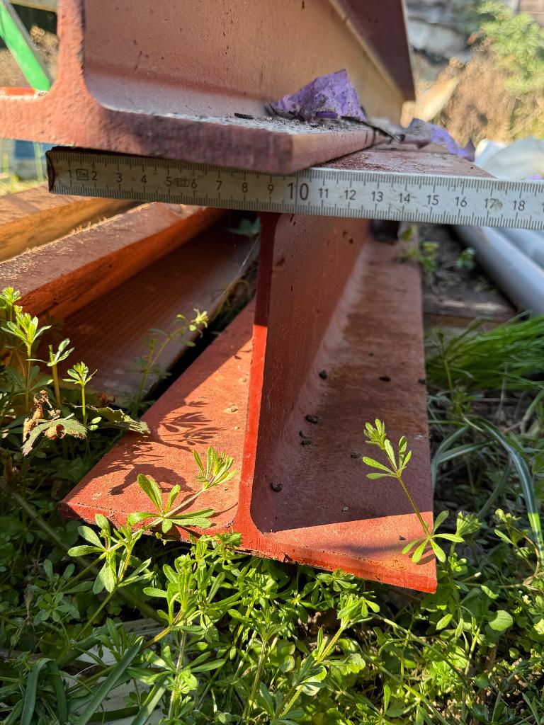 Stalen Poutrellen, Doe-het-zelf en Bouw, Metalen, Ophalen, Gebruikt, IJzer