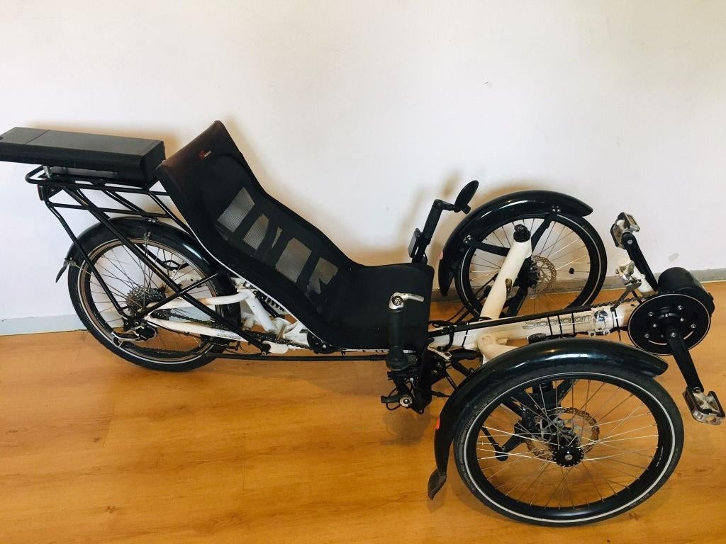 Vélo/tricycle électrique pliable HP Velotechnik Scorpion, Enlèvement ou Envoi, Utilisé