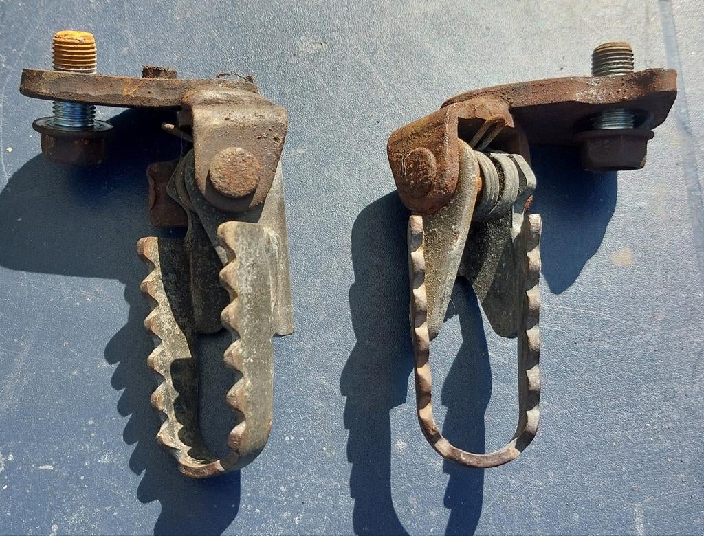 Reposes-pieds avant d’origine Honda MTX 50/80 1980–1983, Motos, Enlèvement ou Envoi, Utilisé