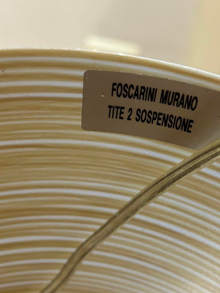 Foscarini Murano design hanglamp, Maison & Meubles, Enlèvement, Comme neuf