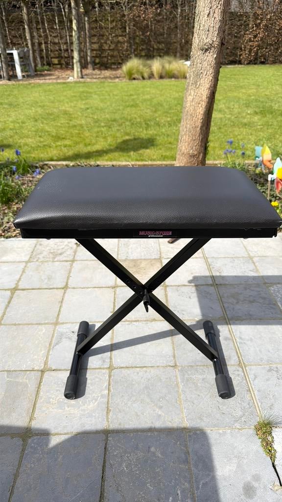 Pianostoel keyboard stoel verstelbaar, Muziek en Instrumenten, Ophalen, Gebruikt