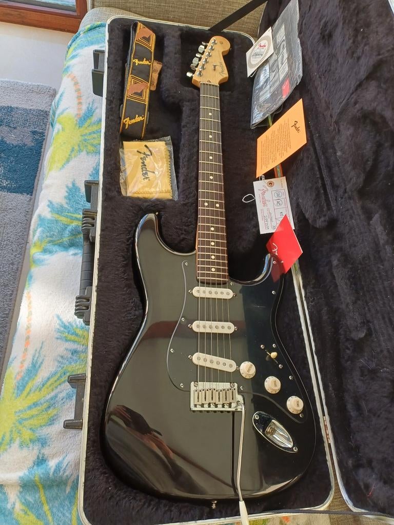 Fender stratocaster usa, Muziek en Instrumenten, Snaarinstrumenten | Gitaren | Elektrisch, Ophalen, Gebruikt, Solid body, Fender