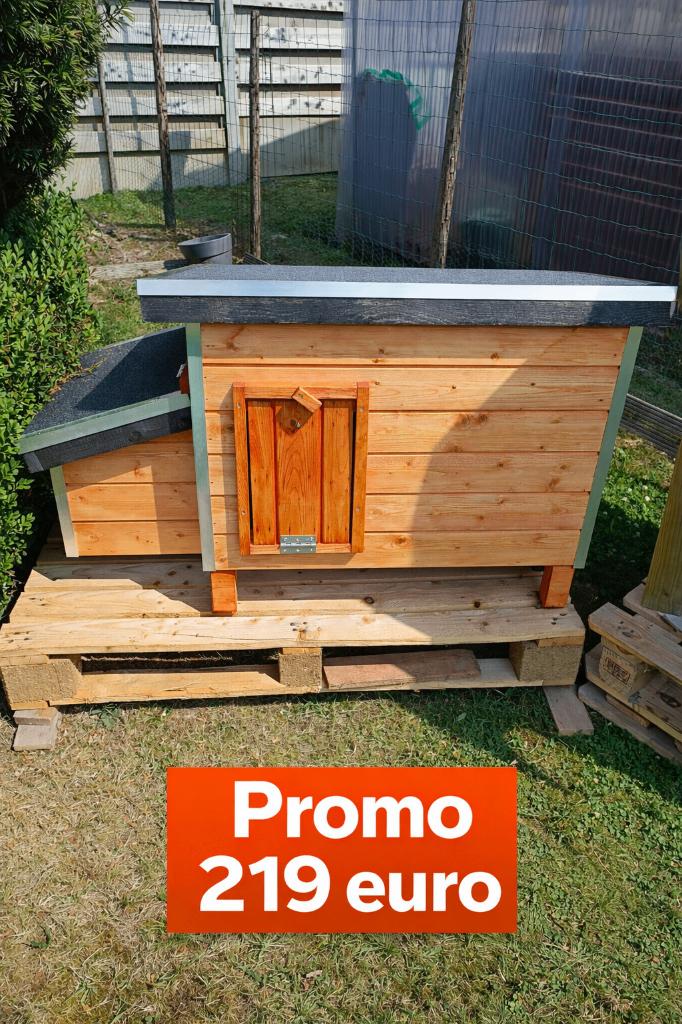 poullaliers action livrer et montage GRATUIT 0499/082381, Enlèvement ou Envoi, Neuf, Poulailler