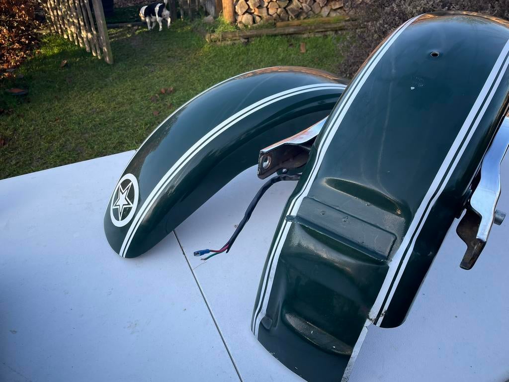 Mooie old skool paintset shovelhead ✅✅✅, Motos, Enlèvement ou Envoi