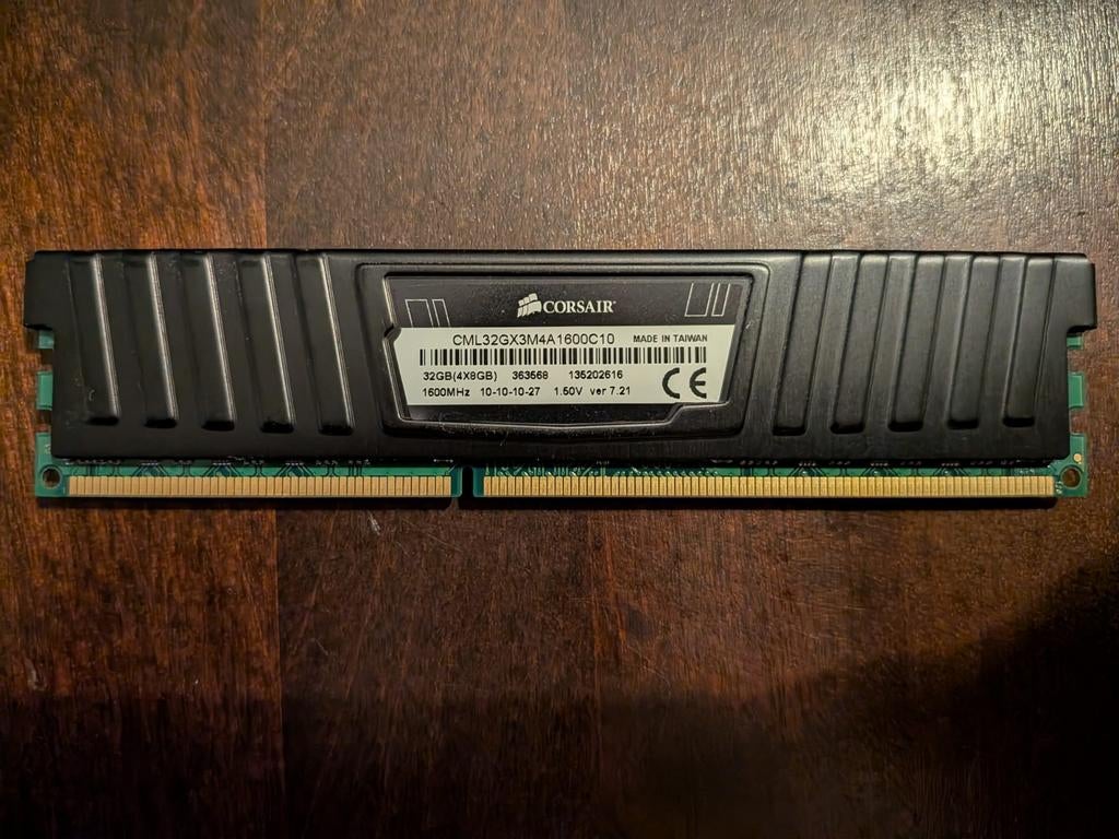 4 * DDR3 ram sticks 8GB per stick, Ophalen, 32 GB, DDR3, Zo goed als nieuw