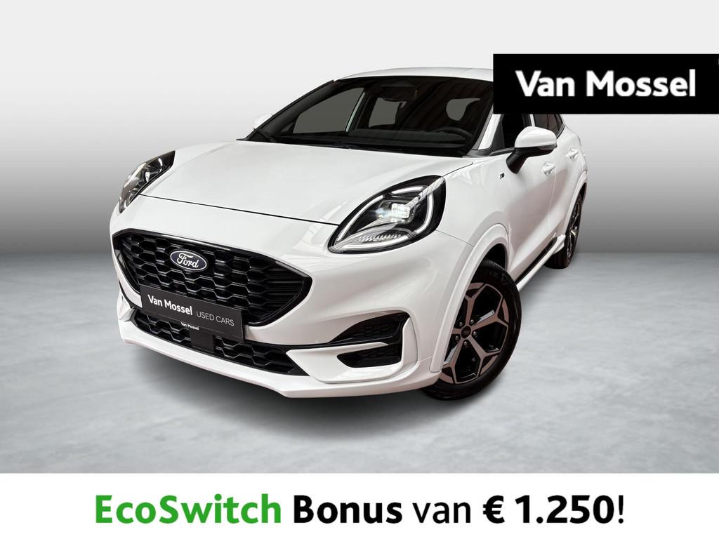 Ford Puma ST Line Automaat - FACELIFT - Winterpack, Auto's, Ford, Stof, Wit, 665 kg, Bedrijf