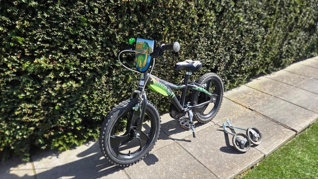 Jongensfiets dinobikes 16inch, Fietsen en Brommers, Ophalen