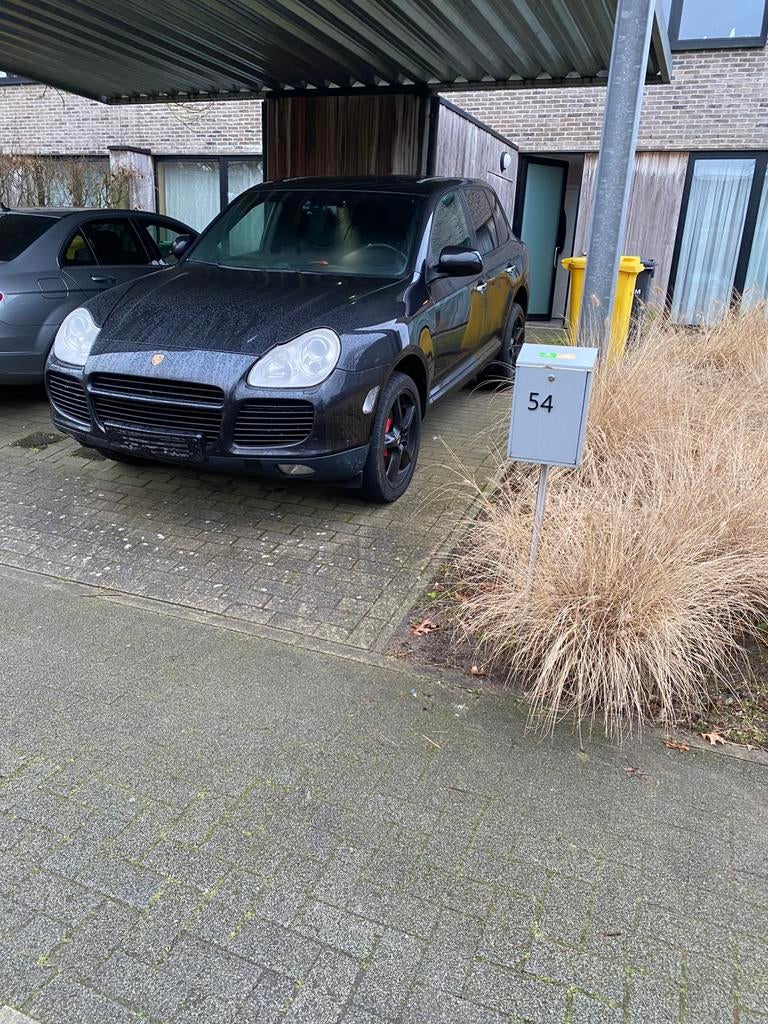 Porsche cayenne turbo, Auto's, Porsche, Automaat, Cayenne, Zwart, Zwart