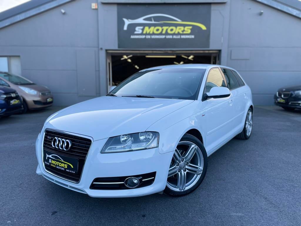 Audi A3 1.6 TDI  S-Line | Airco | Cruise | Gps | GARANTIE |, Bluetooth, Leder, Bedrijf, Euro 4