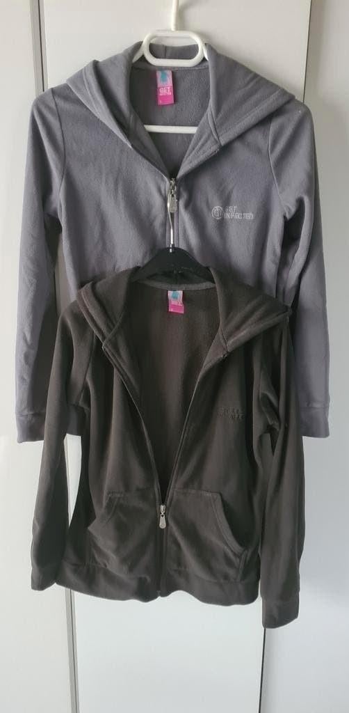 Luchtige fleecevestjes met kap, maat S (kan ook apart), Kleding | Dames, Get Infected, Ophalen of Verzenden, Zo goed als nieuw
