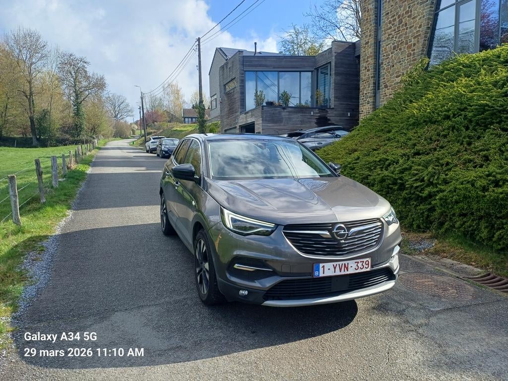 Opel grandlandx édition ultimate avec control technique, Auto's, Opel, Voorwielaandrijving, Leder en Stof, Handgeschakeld, 5 deurs