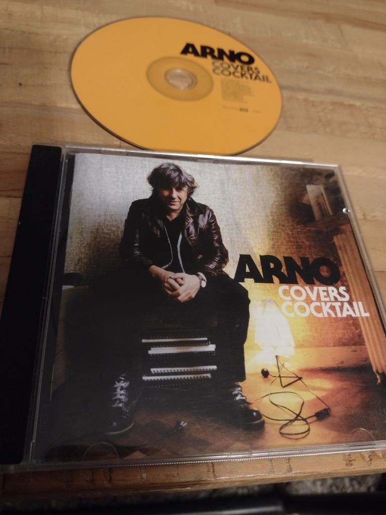 BELPOP CD: ARNO : COVERS COCKTAIL (2008) originele cd, Cd's en Dvd's, Ophalen of Verzenden, Zo goed als nieuw, Alternative