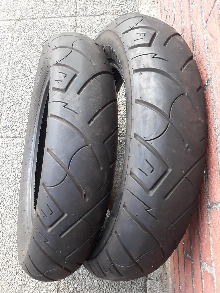 set banden harley davidson, Motoren, Ophalen of Verzenden, Gebruikt
