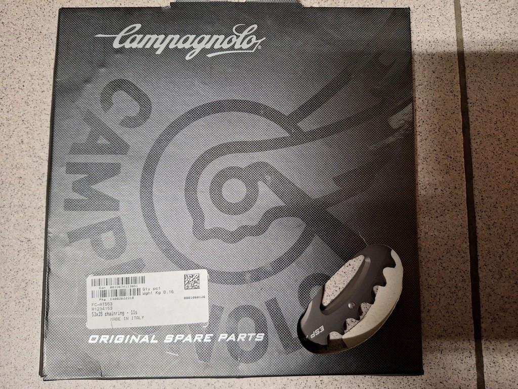 Kettingblad campagnolo 53T | NIEUW, Crankstel of Pedalen, Campagnolo, Racefiets, Nieuw