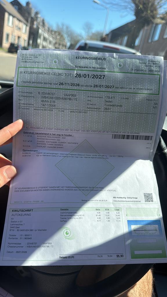 BMW i318 for sale due to leaving Belgium (2005), Motoren, Bedrijf