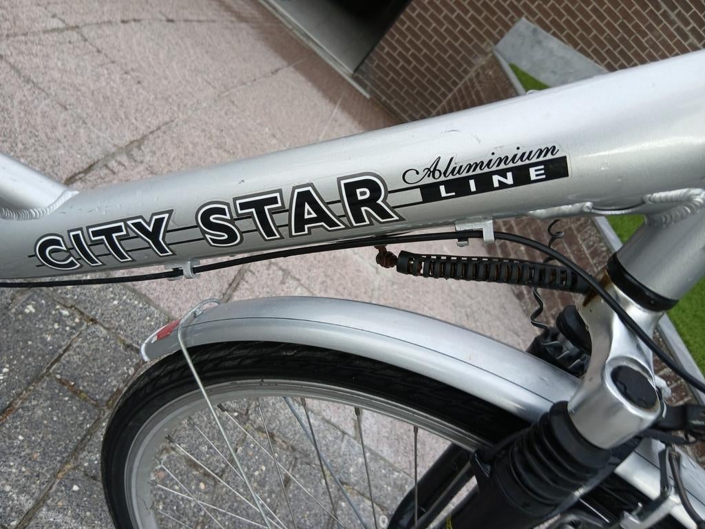 Dames fiets  Aluminium  city star, Ophalen