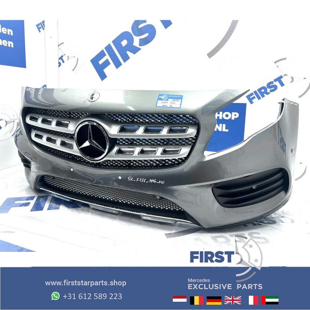 W156 BUMPER GLA FACELIFT AMG VOORBUMPER X156 ZWART WIT GRIJS, Auto-onderdelen, Gebruikt, -, Voor, Ophalen of Verzenden