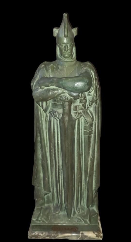 Jean Marie Boucher "Verdun"., Antiek en Kunst, Ophalen, Beeld, Man