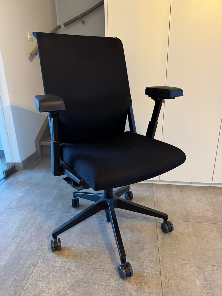 Haworth Comforto 5965 ergonomische bureaustoel, Ophalen, Zwart, Zo goed als nieuw, Bureaustoel